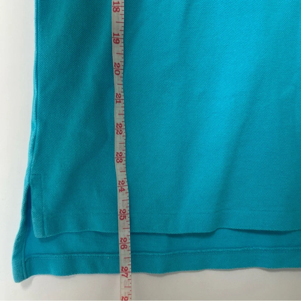 Polo by Ralph Lauren Men’s Boys Youth Teal Short-Sleeve Polo Shirt Sise‎ 14-16 L